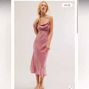 For Love & Lemons Ruby Midi Slip, size medium